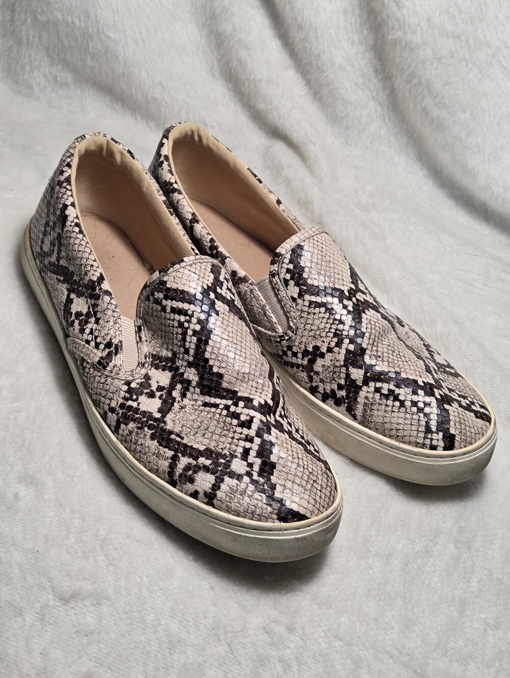 Old Navy Snakeskin Pattern Slip-On Sneakers